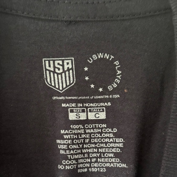 Lindsay Horan #10 USA Women’s Olympic Soccer Team Jersey Short Sleeve T Shirt - Picture 5 of 5